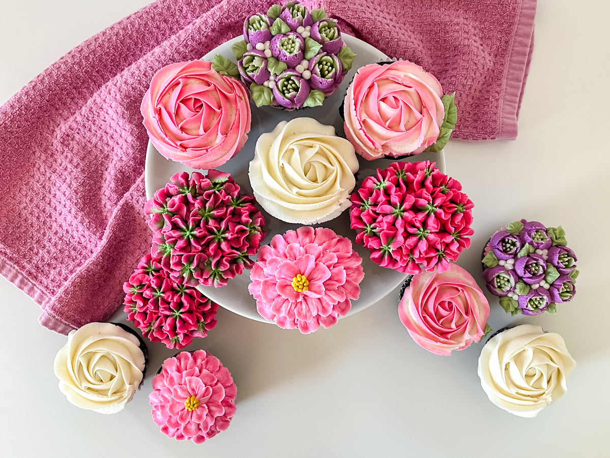Floral Cupcakes